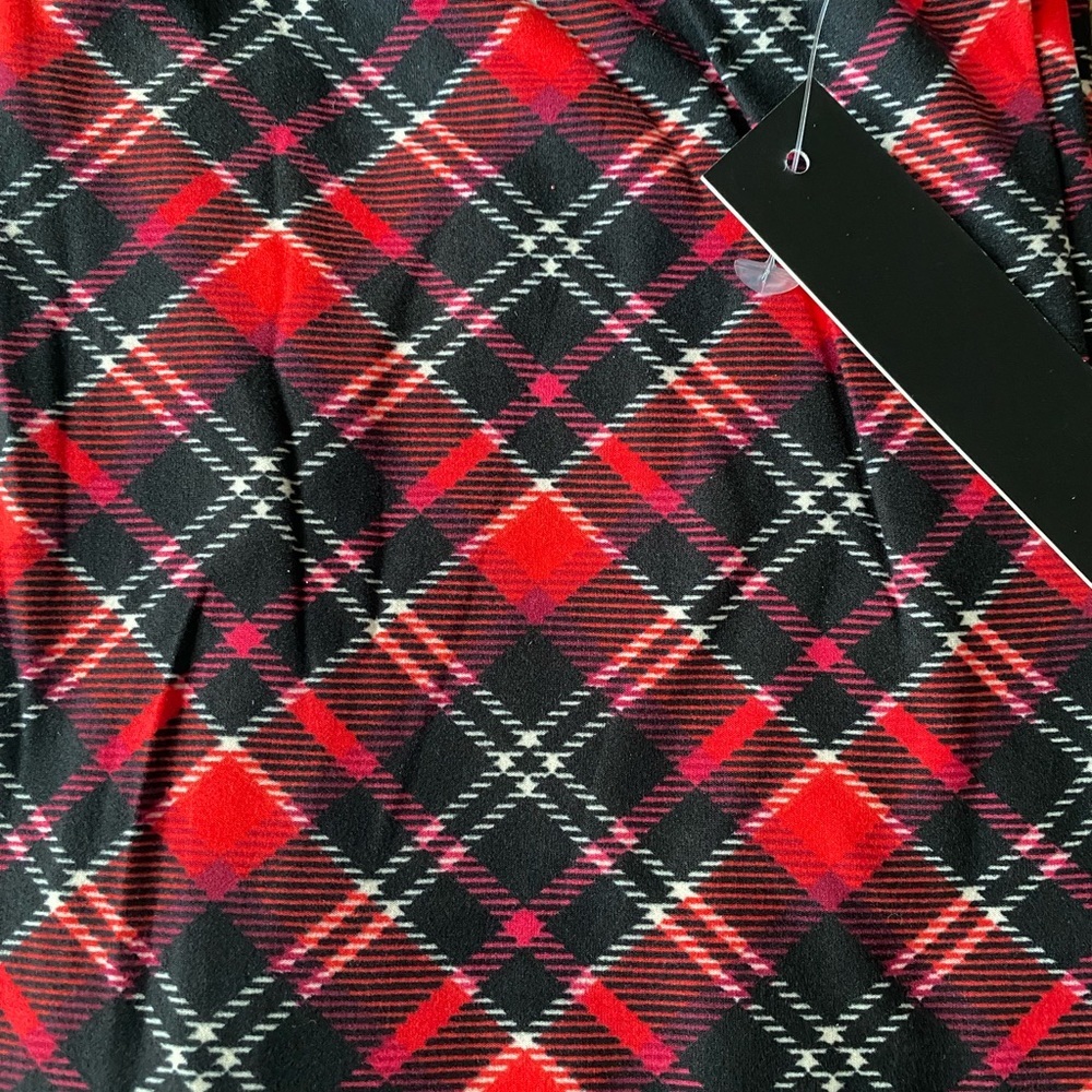 🎄1️⃣LEFT🎄NEW BUTTERY SOFT WOMEN ULTRA STRETCH MUST HAVE PLAID LEGGINGS - Picture 5 of 5